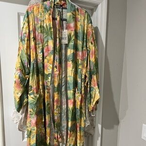 Nwt spell Havana kimono, m/l